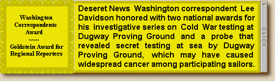 To Lee Davidson awards page.